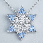 Ni-Star pendant Blue & White