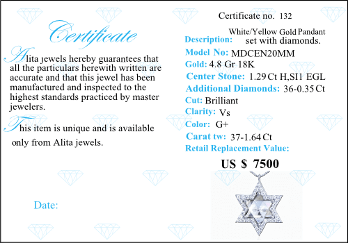 Glowing Star Certificate